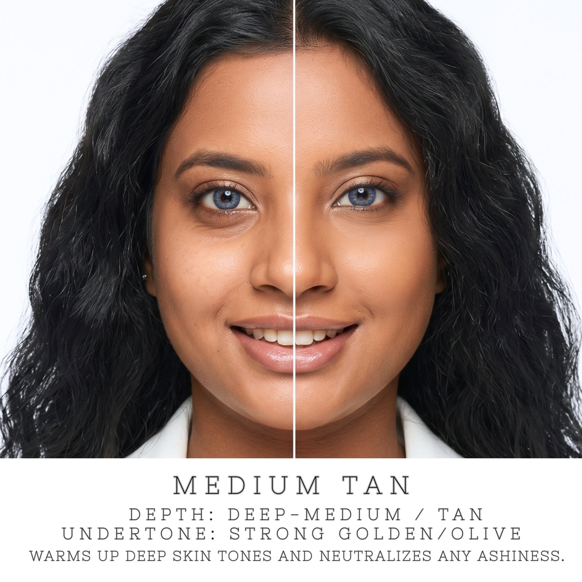 Klasyk Beauty Brightener under eye concealer Medium Tan shade daily wear natural radiance