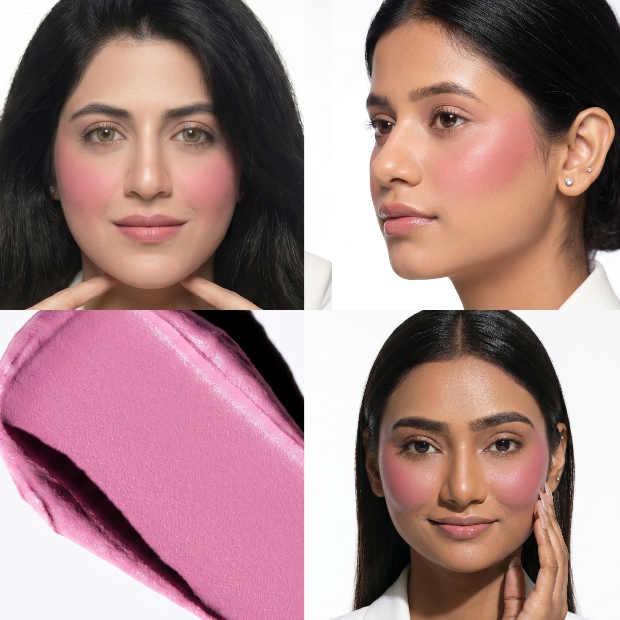 Klasyk Beauty Creme Blush Lilac Haze matte finish cream blush Pakistani skin