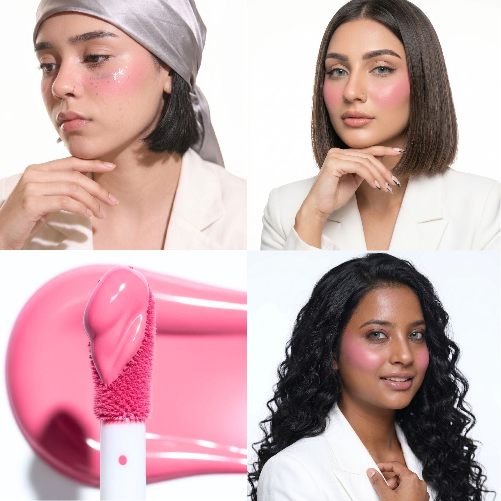 Klasyk Beauty The Blush liquid blush I Slayed Barbie pink shade long wear Pakistani skin