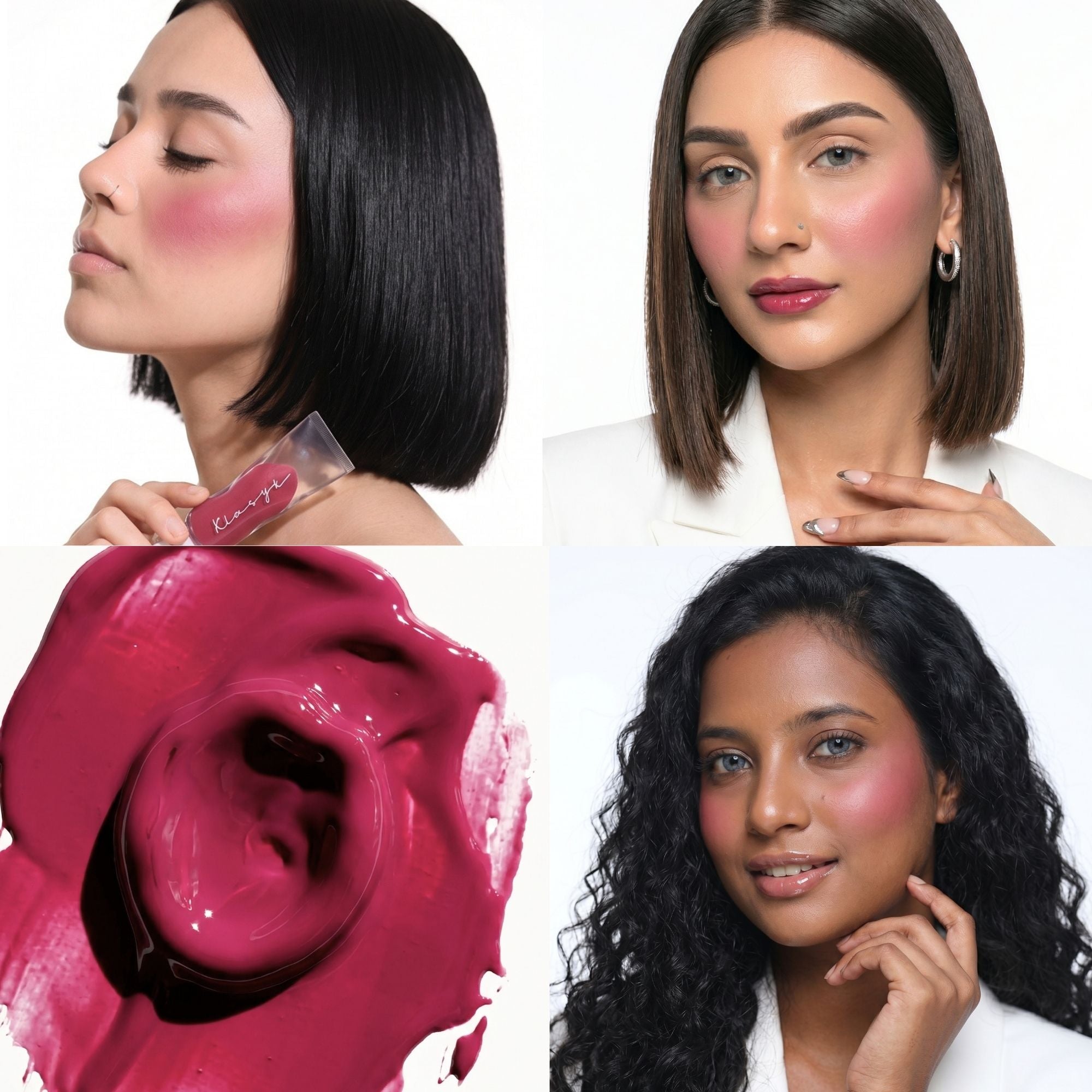 Klasyk Beauty The Blush liquid blush Winter Berry berry shade dewy finish Pakistani skin