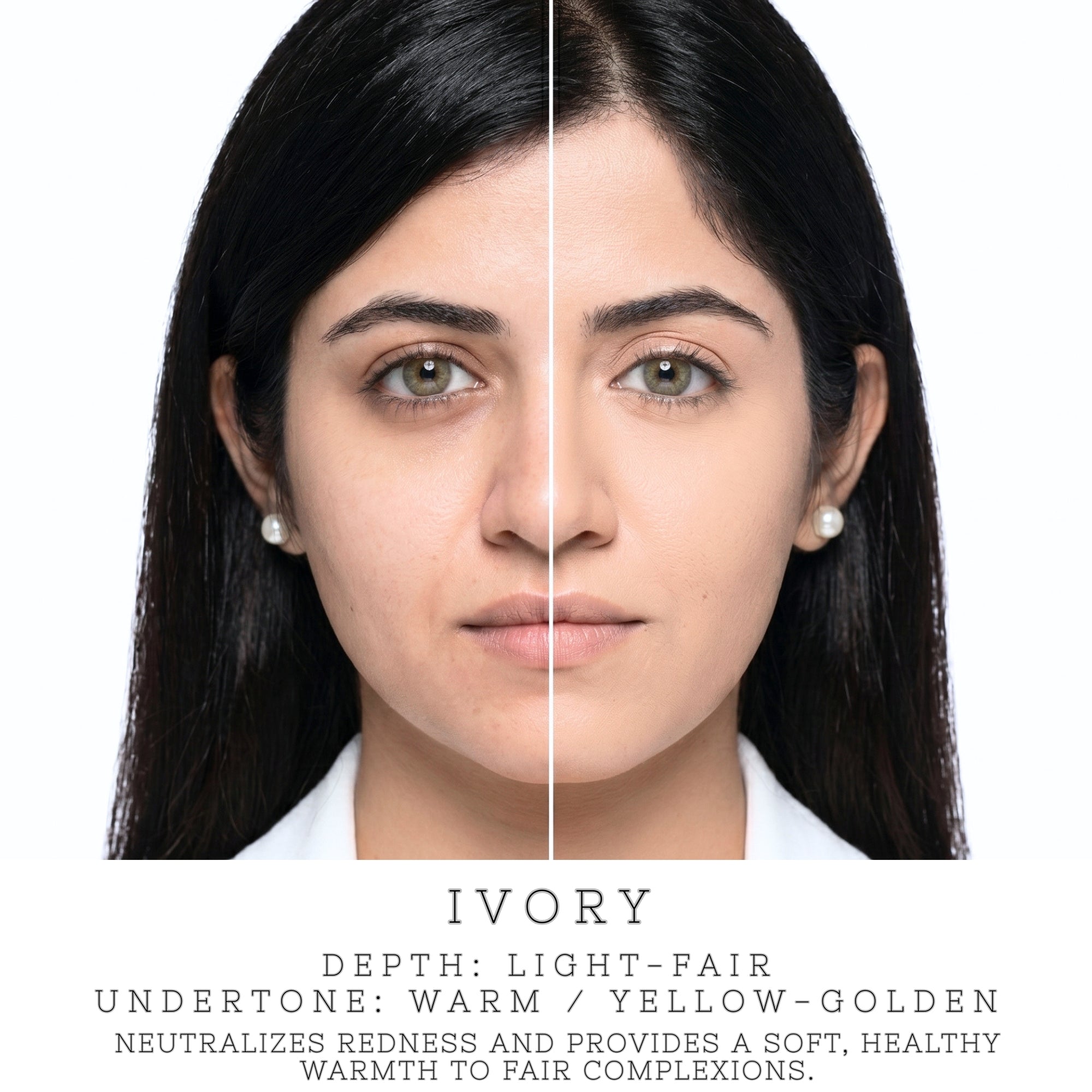 Klasyk Beauty Brightener under eye concealer Ivory shade fair skin brightening lightweight