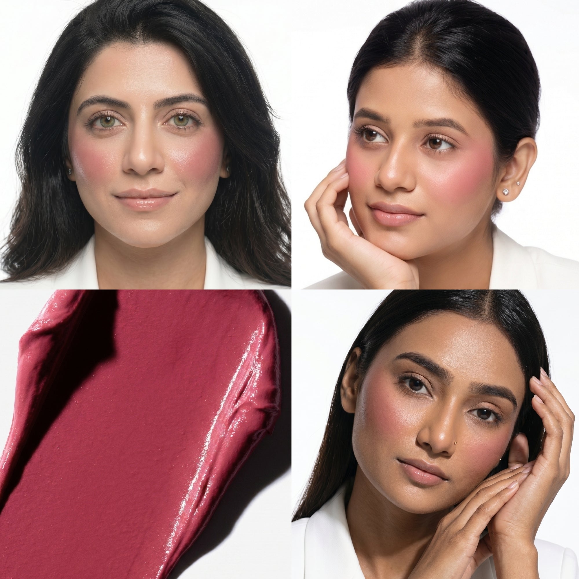 Klasyk Beauty Creme Blush Creepy Mulberry dewy finish cream blush Pakistani skin