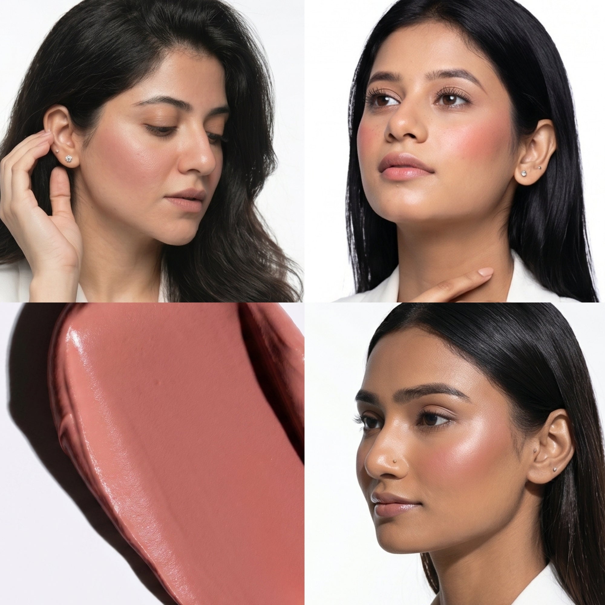 Klasyk Beauty Creme Blush Sassy Skin matte finish cream blush Pakistani skin