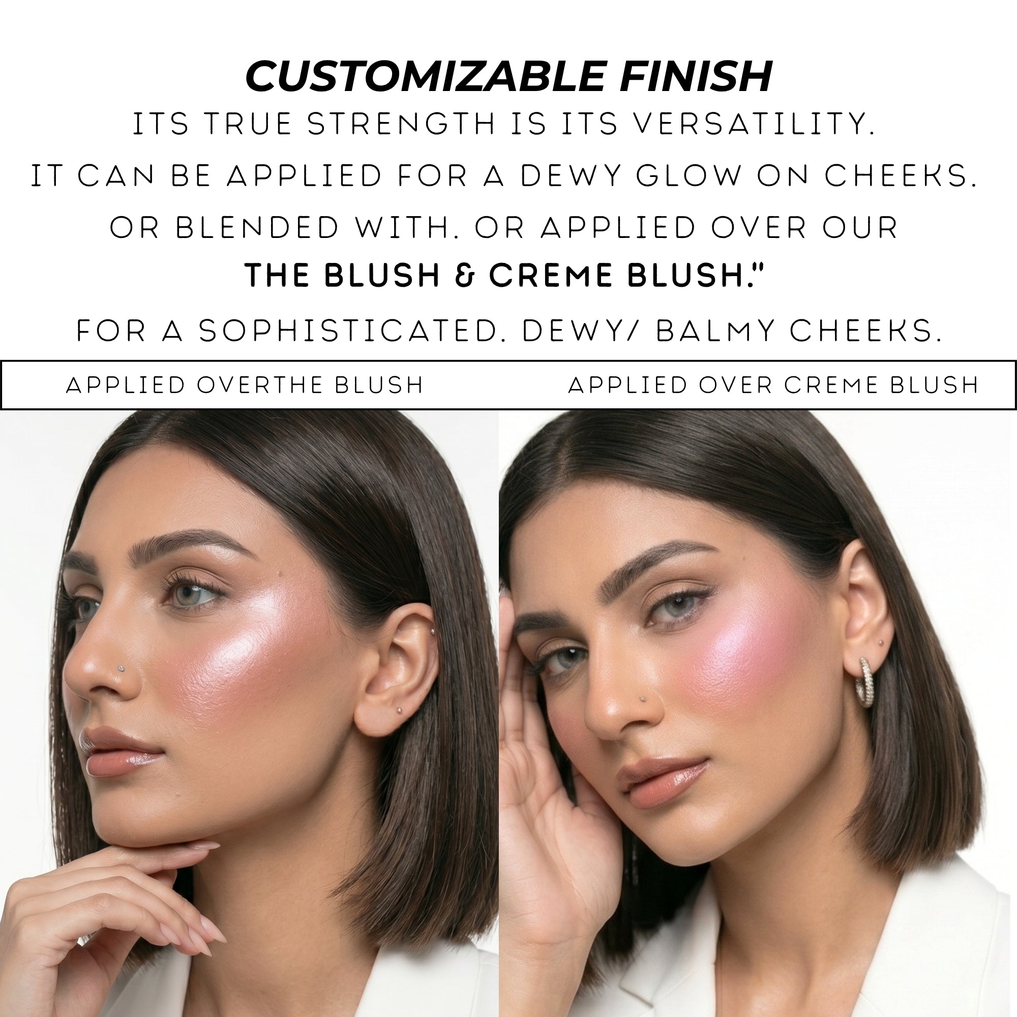 Klasyk Beauty Creme Glow cream highlighter highlighting pearls dewy finish blendable formula