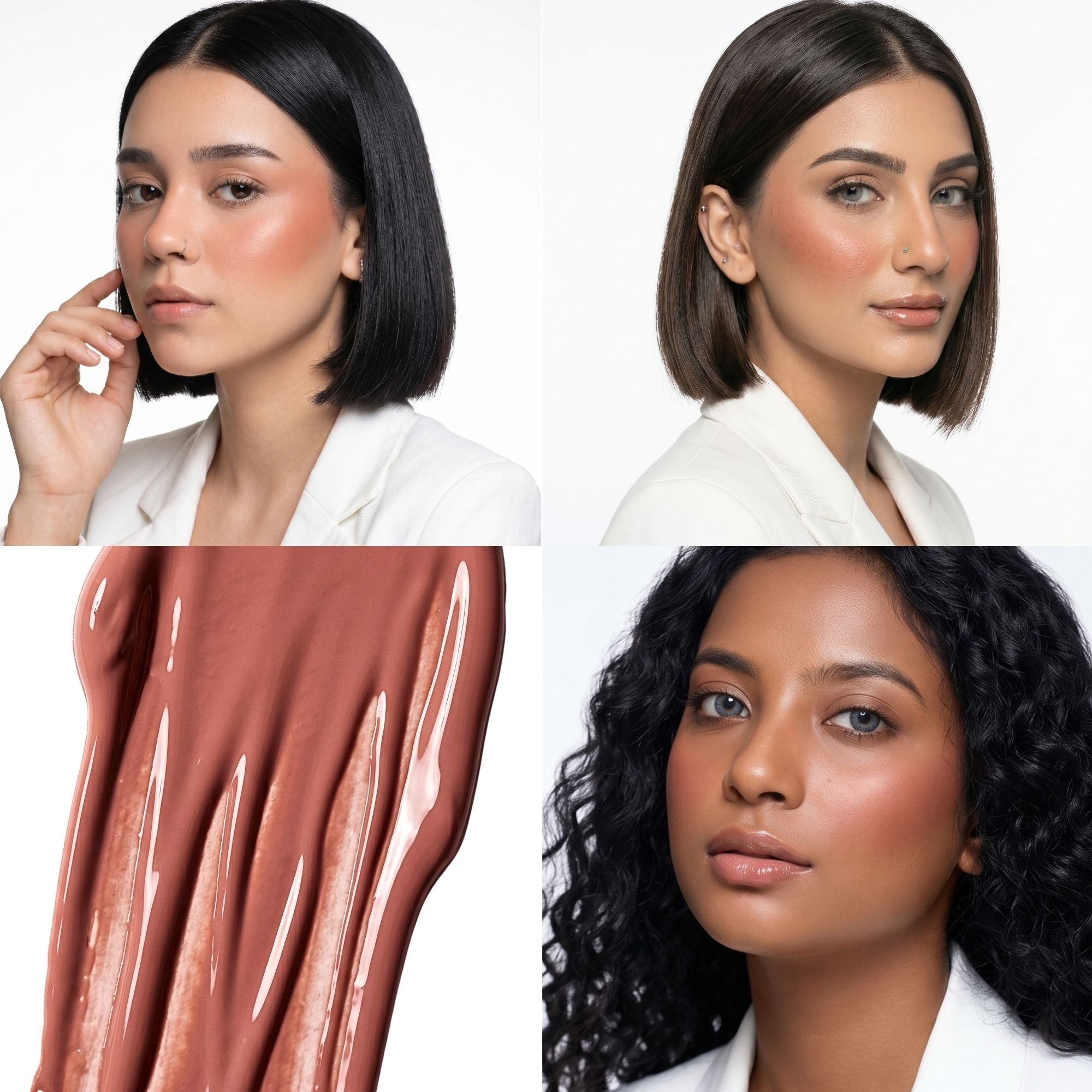 Klasyk Beauty The Blush liquid blush Chestnut Dream deep brown shade long wear Pakistani skin