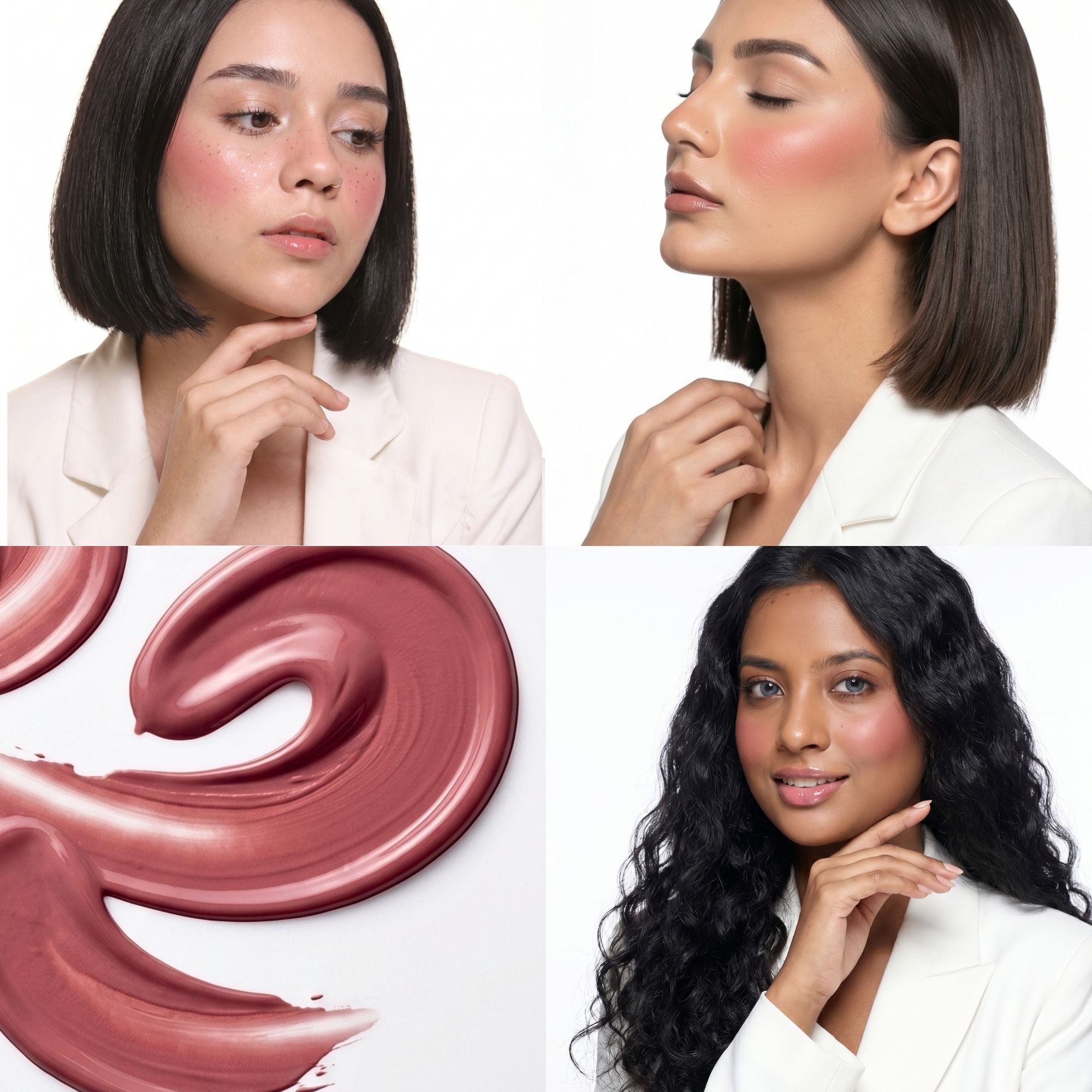Klasyk Beauty The Blush liquid blush Im Cunning Red bold red shade long wear Pakistani skin