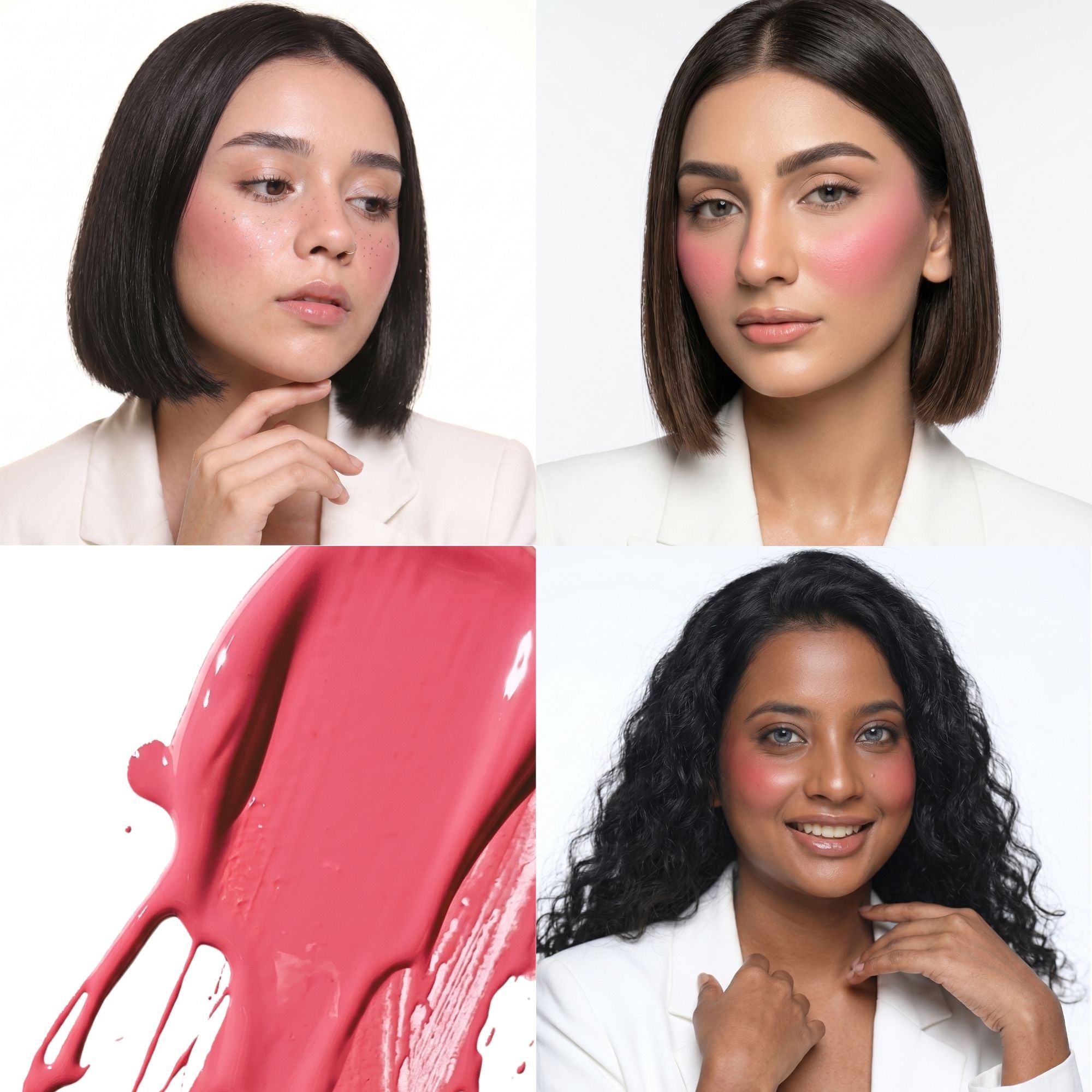 Klasyk Beauty The Blush liquid blush Petal on Cheeks soft pink shade dewy finish Pakistani skin