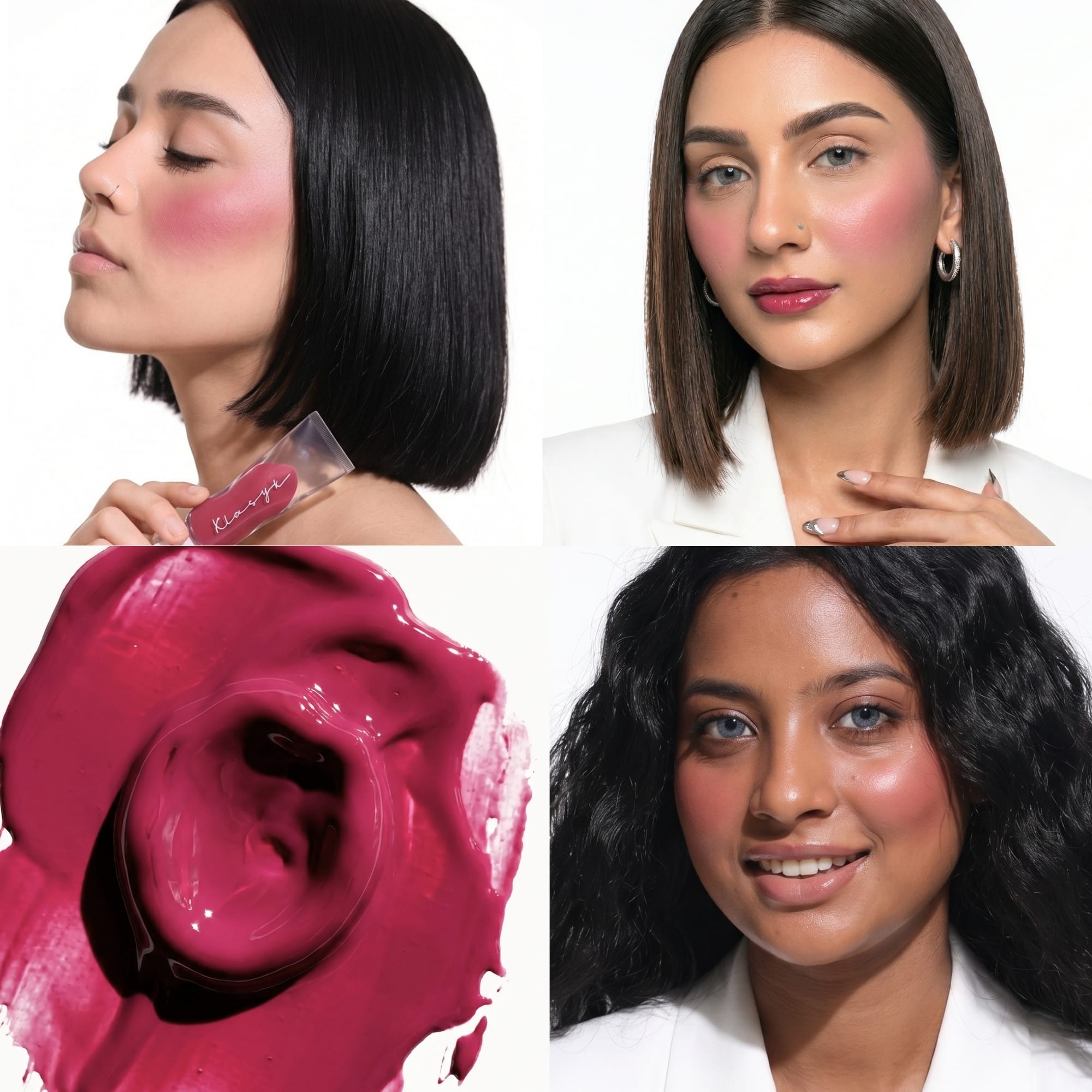 Klasyk Beauty The Blush liquid blush winter berry fresh berry shade high pigment Pakistani skin